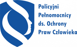 Logo Policyjnych pełnomocników do spraw Ochrony Praw Człowieka