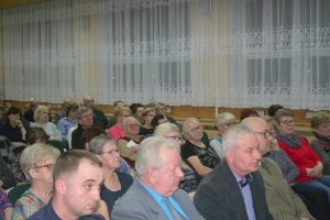 Przybyli na debatę mieszkańcy gminy Rogowo.